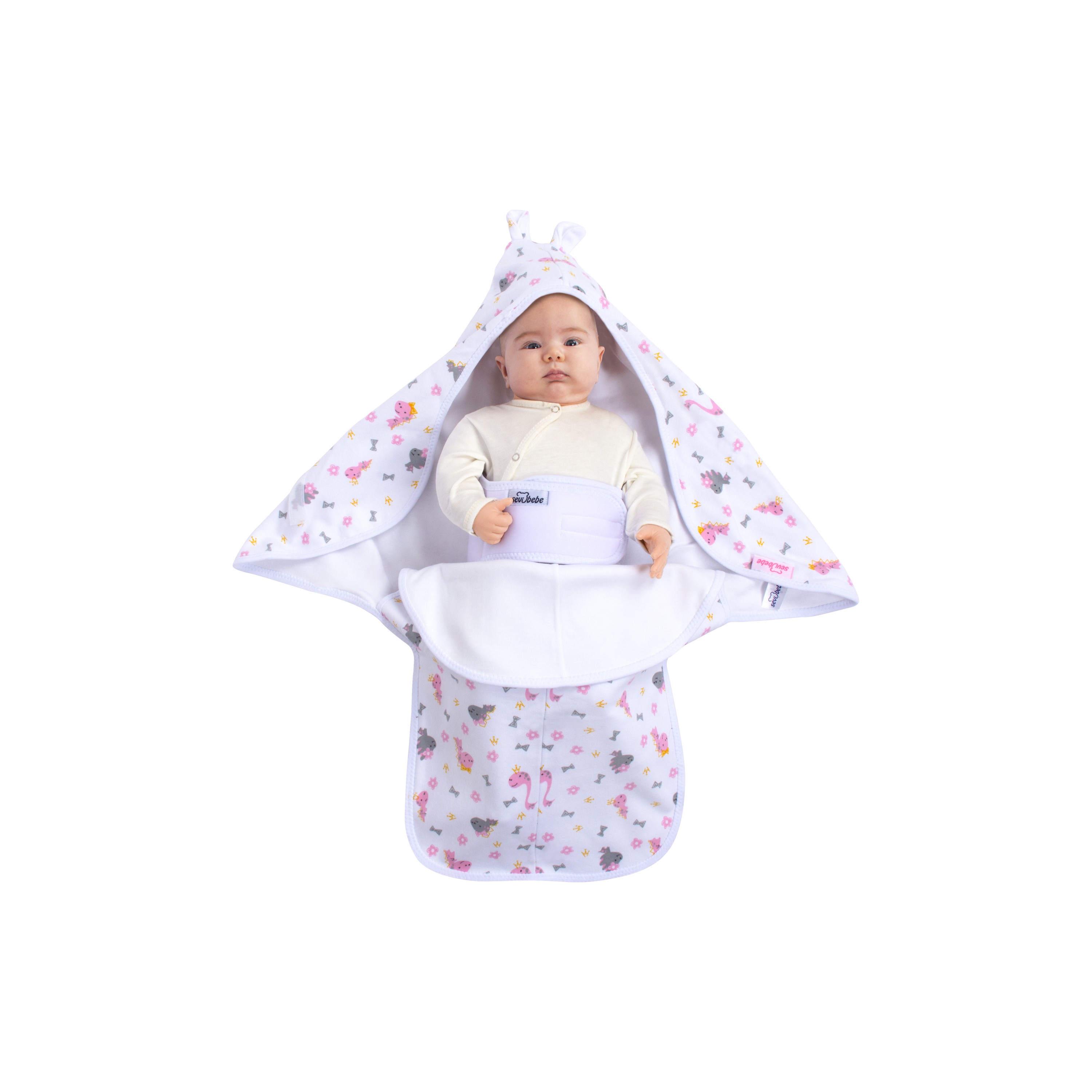 Interlock Swaddle with Waist Protector Sevi Bebe