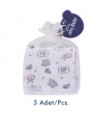 Baby Handkerchief (in Tulle Packaging)