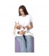 EEmbroidered Practical Breastfeeding Pillow