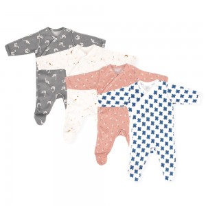 Baby Patterned Jumpsuit for Premature Baby