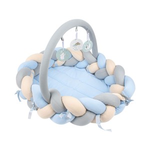 3-in-1 Multifunctional Braided Bed & Bumper