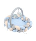 3-in-1 Multifunctional Braided Bed & Bumper