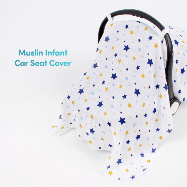 Muslin Infant Car Seat Cover