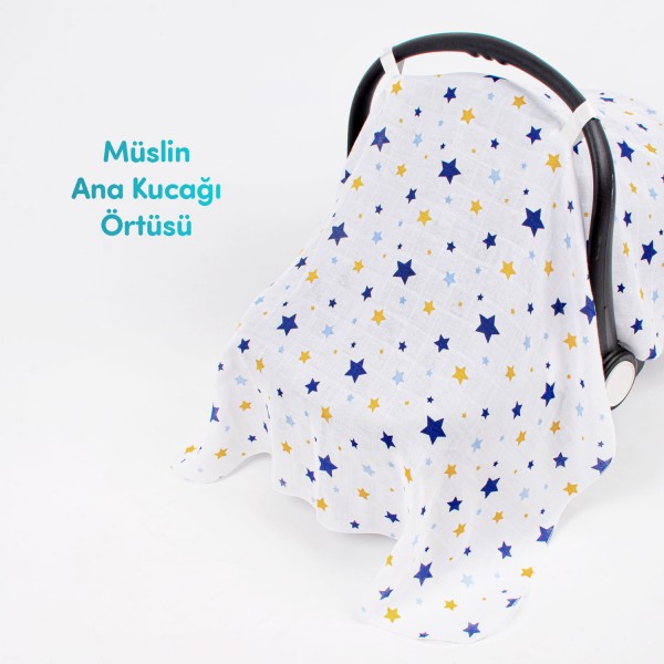 Muslin Infant Car Seat Cover