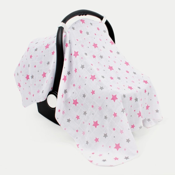 Muslin Infant Car Seat Cover