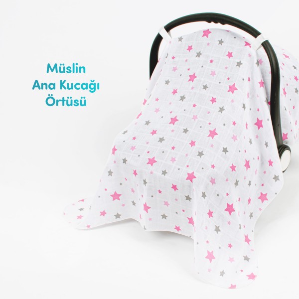 Muslin Infant Car Seat Cover