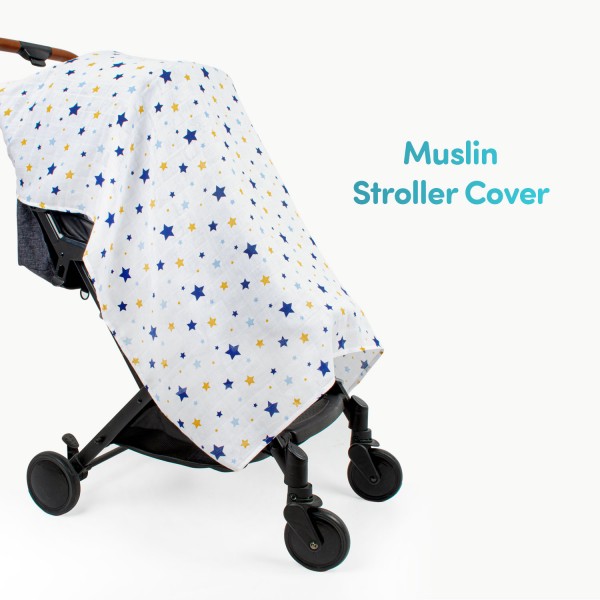 Muslin Stroller Cover