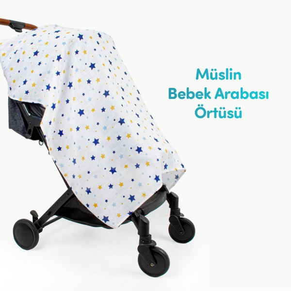 Muslin Stroller Cover