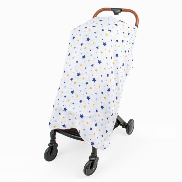 Muslin Stroller Cover