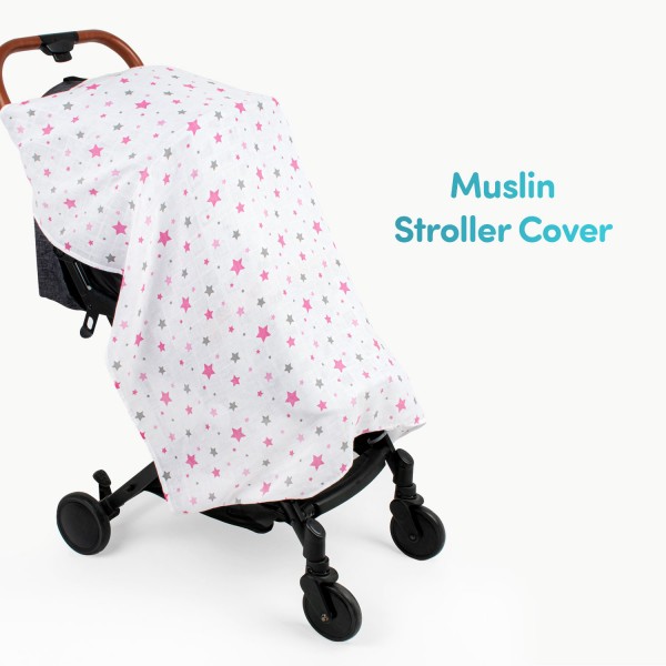 Muslin Stroller Cover