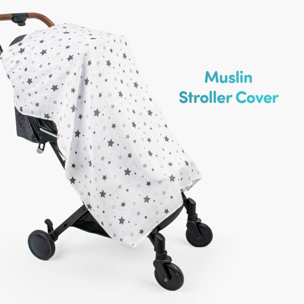 Muslin Stroller Cover