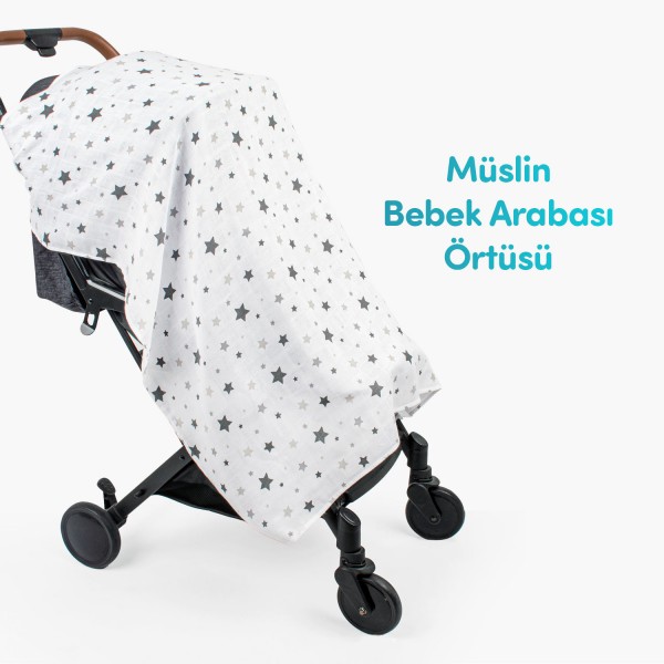 Muslin Stroller Cover