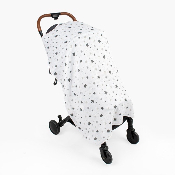 Muslin Stroller Cover