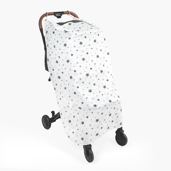 Muslin Stroller Cover