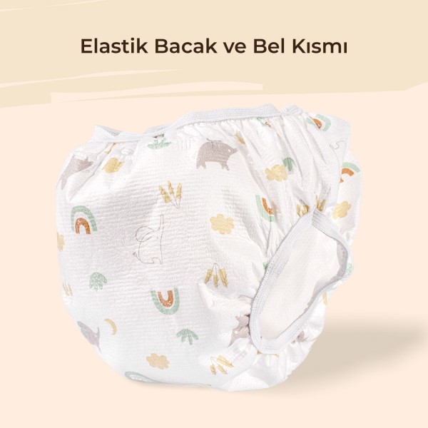 Pamuk Pedli Alıştırma Külodu (4 Adet)