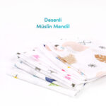Müslin Mendil (6 Adet)
