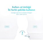 Kâğıt Cepli Mama Önlüğü (12 Adet) - Görsel 3