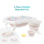 Foldable Baby Bathtub Set -- 5 pcs.