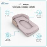 3’ü 1 Arada Taşınabilir Bebek Yatağı - Görsel 3